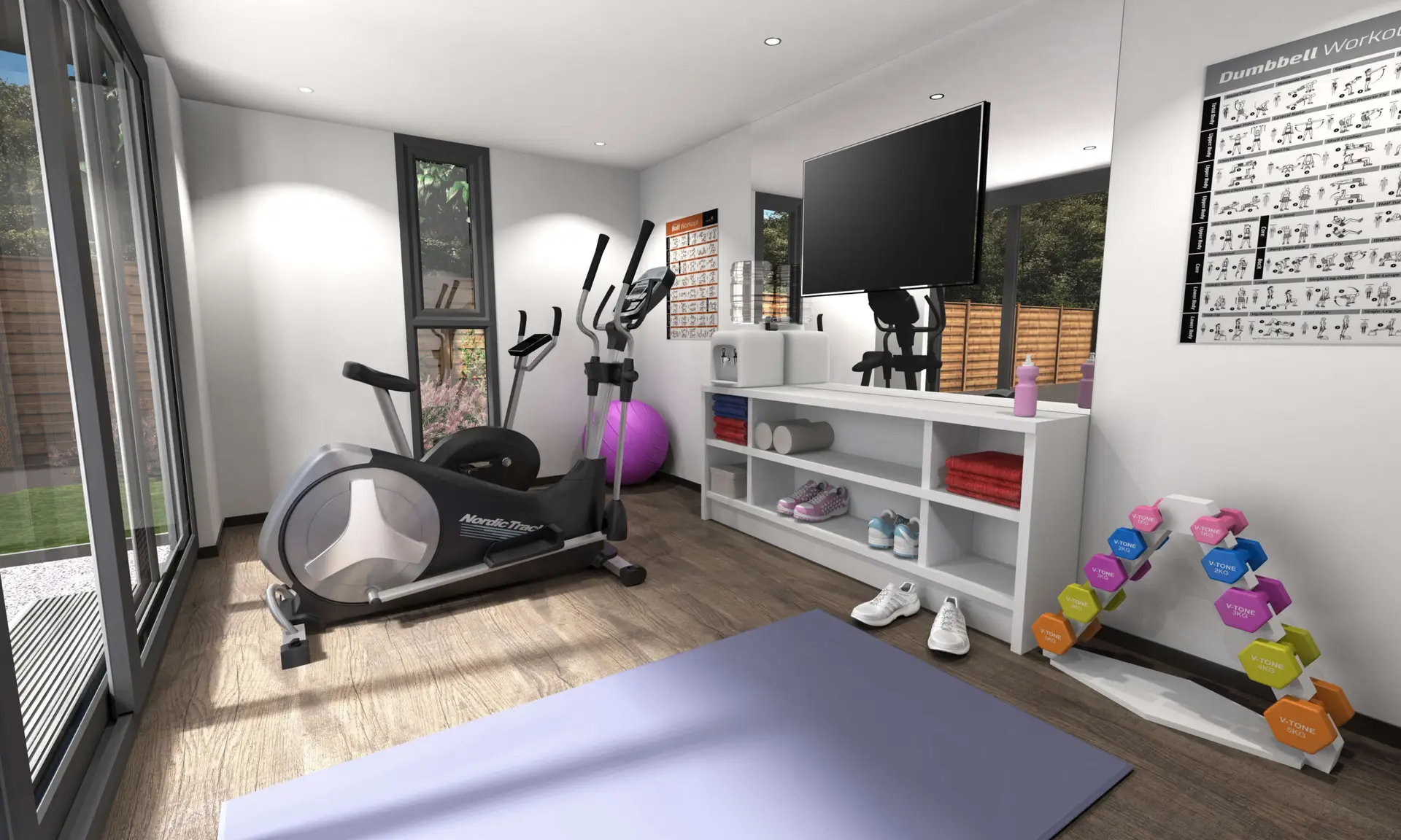 Heritage Garden Studios_Gym Interior