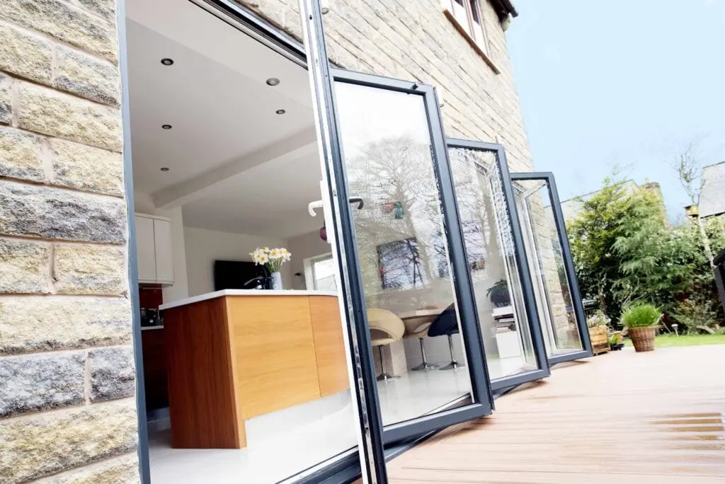 Heritage Garden Studios_Aluminium Bi-folding doors