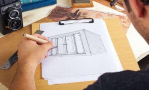 Heritage Garden Studios_Architects studio drawing